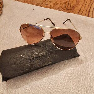 SERENGETI Gold Sunglasses